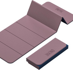 Foldable Yoga Mat (12Mm) Exercise Mats for Home Workout,Comfortable and Durable,