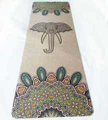 Wild Flower Suede Mat