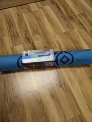NEW LOTUS 3MM PVC NON-SLIP YOGA MAT, BLUE