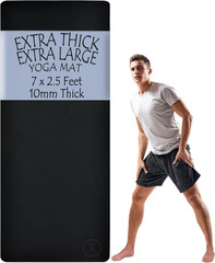 Tatago Extra Thick Yoga Mat Wide & Xl-Our 10Mm Extra Large Yoga Mat Thick Extra