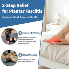 comness Plantar Fasciitis Relief Kit – Foot Stretcher and Foot Massager Ro