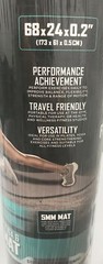 NEW RBX 5mm Performance Grip Yoga Mat for Fitness & Exercise – 68 x 24 inches