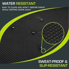 Exercise Balance Pad, Non-Slip Cushioned Foam Mat & Knee Pad for Fitness and Sta