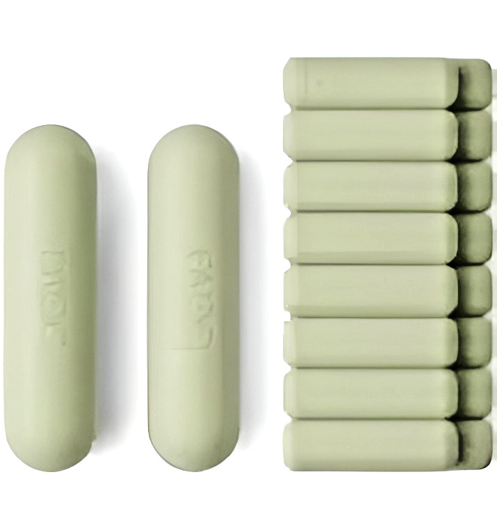 BALA -Adj. Wrist/Ankle Weights 1 lb (each) & 3 lb (each) Dumbbells in Sage NEW
