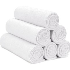 Microfiber Gym Towels, Yoga Towel for Home and Gym Bag, 16 Inch x 27 Inch, 6 …