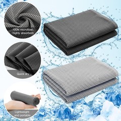 Redbaker 90 Pack Cooling Towels Bulk For Neck And Face 40 X 12 Ice Towel