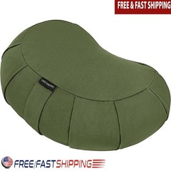 Zafu Meditation Cushion Buckwheat Adjustable Yoga Support Pillow Portable New