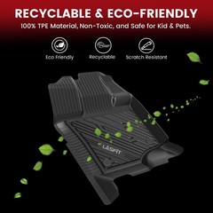 LASFIT Floor Mats for Ford F-150 2015-2026 | F150 Lightning 2022-2025 SuperCr…
