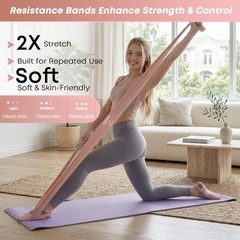 Home Pilates Kit for and Beginners, Pilates Ring and Set with Resistance Band…