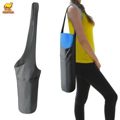 Yoga Mat Canvas Sport Bag Canvas Tote Holder Carrier Bag Gym Fitness Cross Body