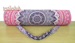 Multi Large Yoga Mat Carrier Gym Bag With Mandala Shoulder Strap Bags Indian New