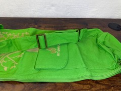 Brand new Fit Spirit canvas yoga mat bag with pockets