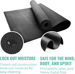 12-Pack Yoga Mat, 68″ X 24″, Non-Slip, 4Mm Thick, Bulk for Home and Studio