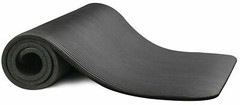 Yoga Mats 0.375 inch (10mm) Thick Exercise Gym Mat Non Slip With Carry Straps US