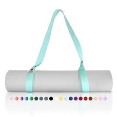 Yoga Mat Strap [MAT NOT Included] (2 Sizes) with Extra Thick & Comfy Delicate…