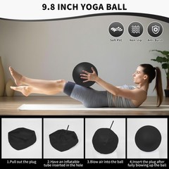 Pilates Essentials Kit for Home Women, Pilates Equipment for Workouts, 6 Fabr…