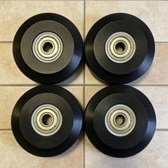 58 Mm Hushed Pulley Quiet Function Pilates Reformer Pulley Fluid Rolling