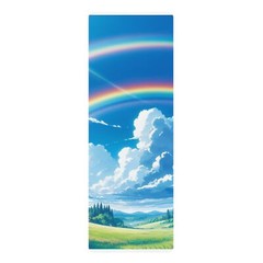 Rainbow Rubber Yoga Mat