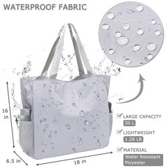Yoga Mat Bag Waterproof Shoulder Gym Tote Holder Wet Pocket Pilates Beach