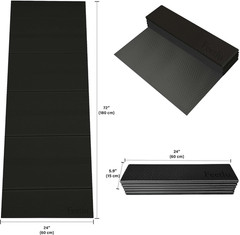 Lightweight Foldable Yoga Mat – Anti-Slip for Home Workouts & Pilates