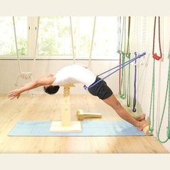 Yogikuti Two Yoga Wall Rope Pair (Small & Long) + 2 Pair Hook Set (White)
