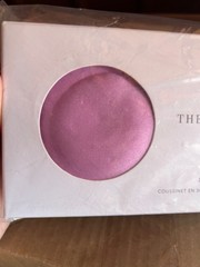 Halfmoon Rose Quartz Silk Pink Eye Pillow Crystal Meditation Yoga Gaiam