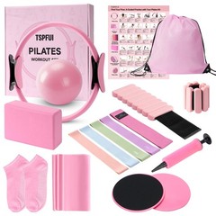 Pilates Kit, Home Pilates Workout Kit for Women, Pilates Equipment with Pilat…