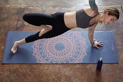Thick Gym Exercise Mat Yoga Mat Pilates Workout Pad Non Slip Home Class Fitness