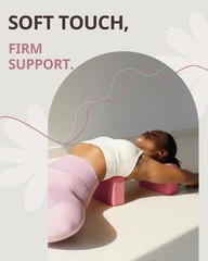 Eco-Friendly 2 Pack Yoga Blocks – Lightweight Foam for Stability and Comfort