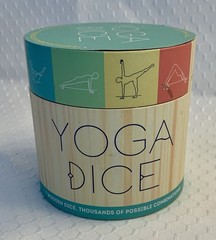 Yoga Dice: 7 Wooden Dice, Thousands of Possible Combinations! By Chronicle Books