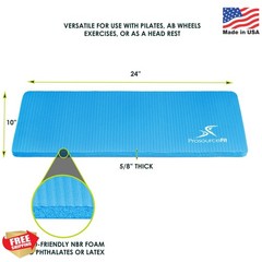 ProsourceFit Extra Thick Yoga Knee Pad and Elbow Cushion 15mm (5/8”) Fits Standa