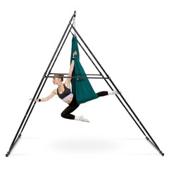 VEVOR Yoga Stand Frame 440.9 lbs Load Swing Stand with EVA Foam Pull Up Stands