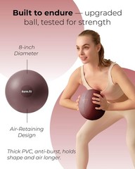 kure.fit Pilates Kit for Women – Home Equipment Set with Ring, Cocoa