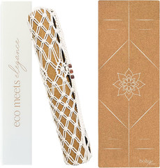 Premium Cork Yoga Mat Large 72″X26″ – 5Mm Thick Natural Rubber Cushioning – Non