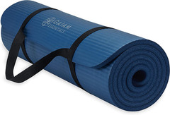 Gaiam Essentials 2/5″ Thick (10Mm) Yoga & Pilates, Fitness & Exercise Mat with E