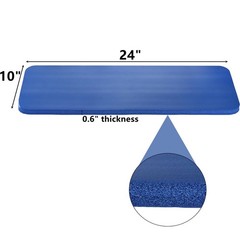 3 Pack 3Color Yoga Knee Pads Cushion Non Slip Exercise Mat 24x10x0.6 Inch