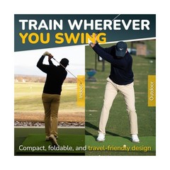 5×4 Golf Hitting Mat, Non-Slip Hitting Mat, 31mm, 36mm, 40mm Thick, PGA Pro