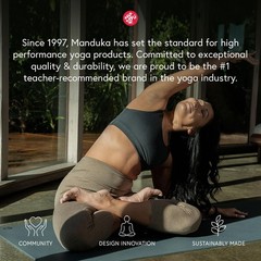 Manduka eQua Hot Hand Towel – 16″ Double-Knit Microfiber x 26.5″, Acai