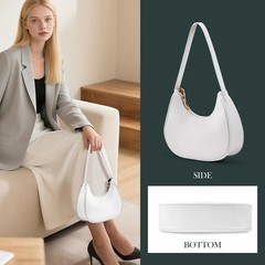 Shoulder Bags for Women Hobo Tote Handbag Mini Clutch Purse with Zipper Suita…