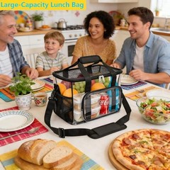 Clear Lunch Bags For Work, Transparent Lunch Bag Stadium Approved, Clear Bag