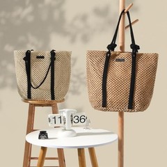 Straw Bags For Women, Crochet Beach Bag Large Woven Shoulder Purse Beige – Tote