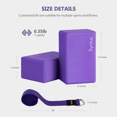 Yoga Block and Strap Set for General Fitness