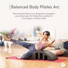 Balanced Body Pilates Arc, Step Barrel for Spine 39″ x 10″ x 15.5″, Black