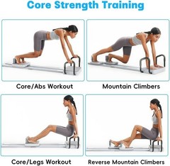 Pilates Reformer Multifunctional Pilates Equipment Abs Workout & Leg Exercise