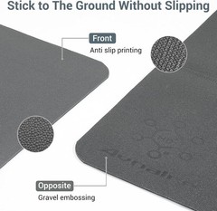 Yoga Mat Foldable – Textured Non Slip Exercise Mat -Travel Lightweight Hot Yo…