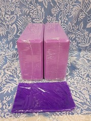 Yoga Blocks–2 Pack HD Foam w/Stretch Band for Stability & Strength NEW