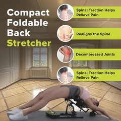 Mini Inversion Table by Mini Stretch, Relieve Back Pain, Re-Align The Spine, Str