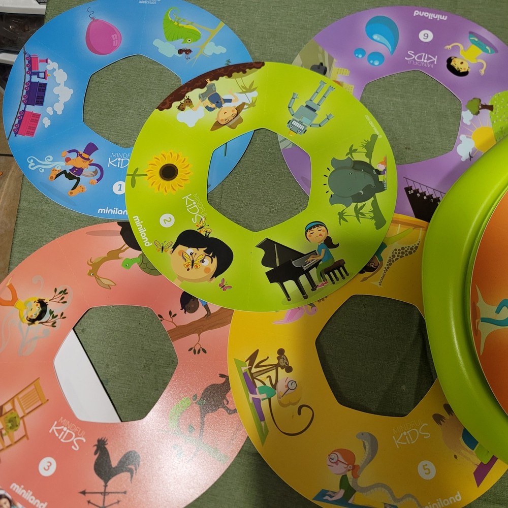 Kids Yoga And Mindfulness Activity Wheel