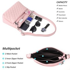 Purses for Women Crossbody Bags for Women Medium Crossbody Purses Light Pink