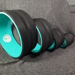Zomyove 4 Pack Back Roller- Yoga Wheel for Back Pain Relief & Stretching